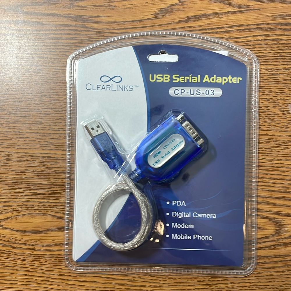 Clear links USB Serial Adapter          “CP-US-03” complete kit modular adapter